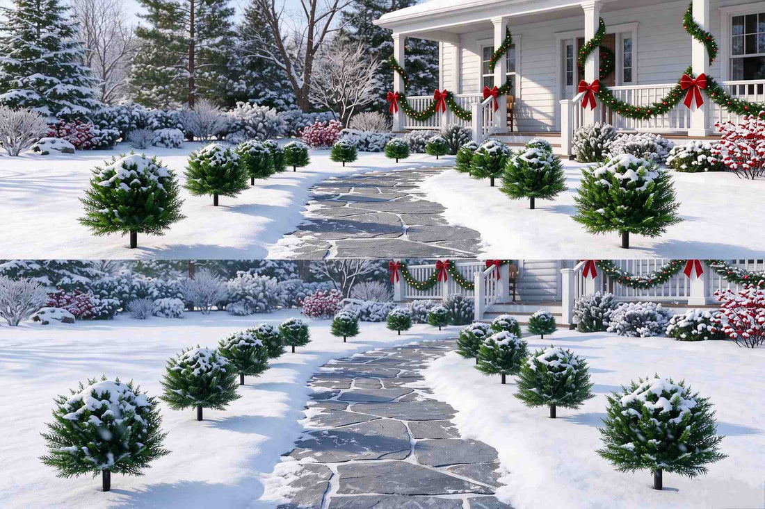 How to Install a Artificial Topiary Trees for Outdoors in Your Garden Bed