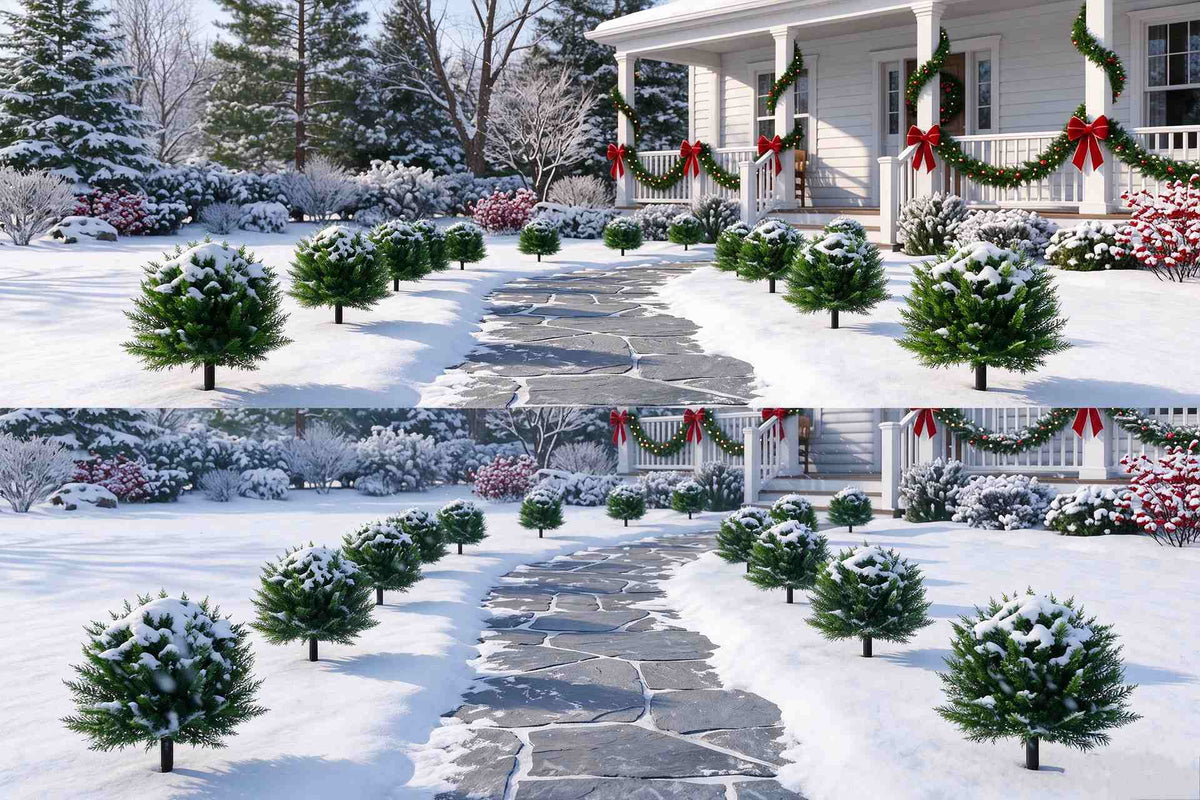 How to Install a Artificial Topiary Trees for Outdoors in Your Garden Bed