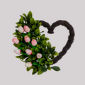 Artificial Tulip Wreath - Indoor/Outdoor - 18''