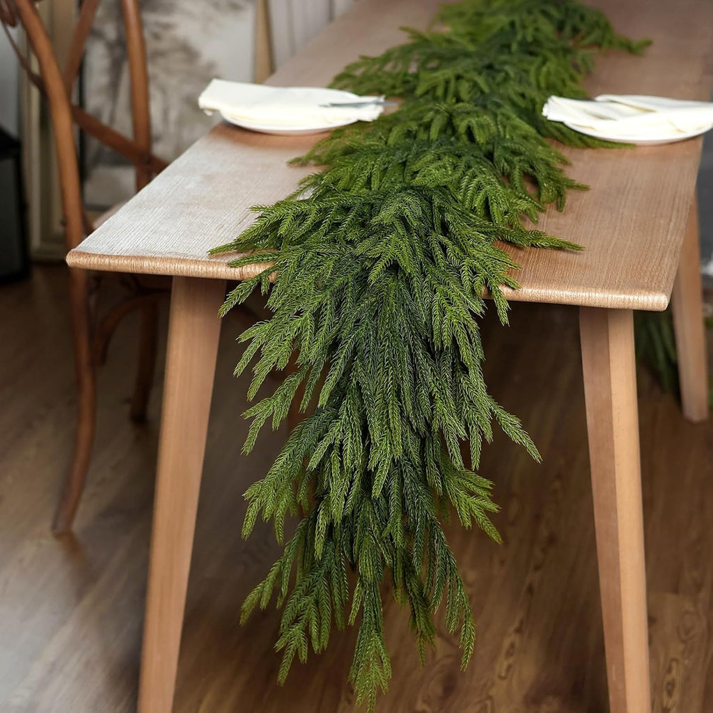 Real Touch Norfolk Pine Garland - 72" Long